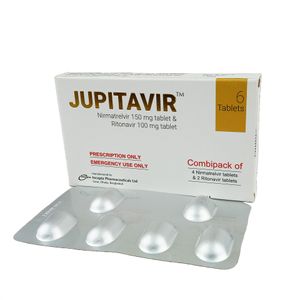 Jupitavir 150 mg+100 mg Tablet Jupitavir 150 mg+100 mg Tablet