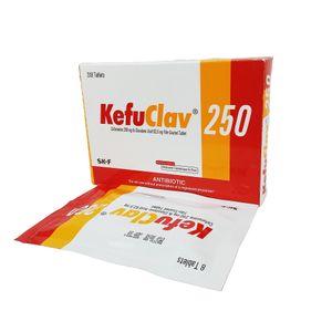 Kefuclav 250 mg+62.5 mg Tablet Kefuclav 250 mg+62.5 mg Tablet