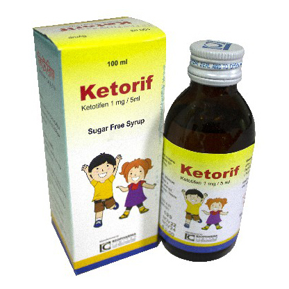 Ketorif 1 mg/5 ml Syrup Ketorif 1 mg/5 ml Syrup