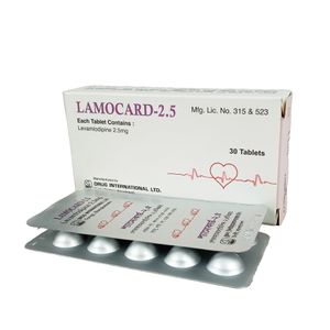 Lamocard 2.5 mg Tablet