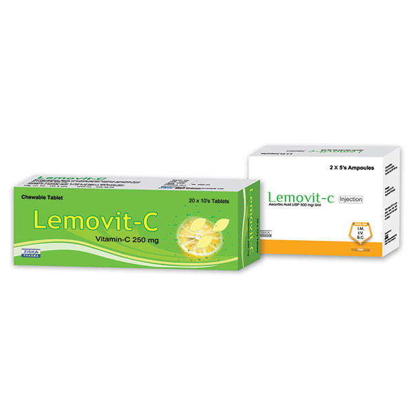 Lemovit-C 500 mg/5 ml Injection