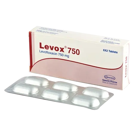 Levox 750 mg Tablet Levox 750 mg Tablet