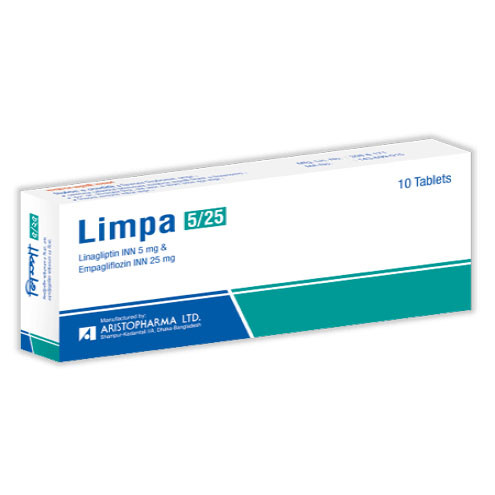 Limpa 25 mg+5 mg Tablet