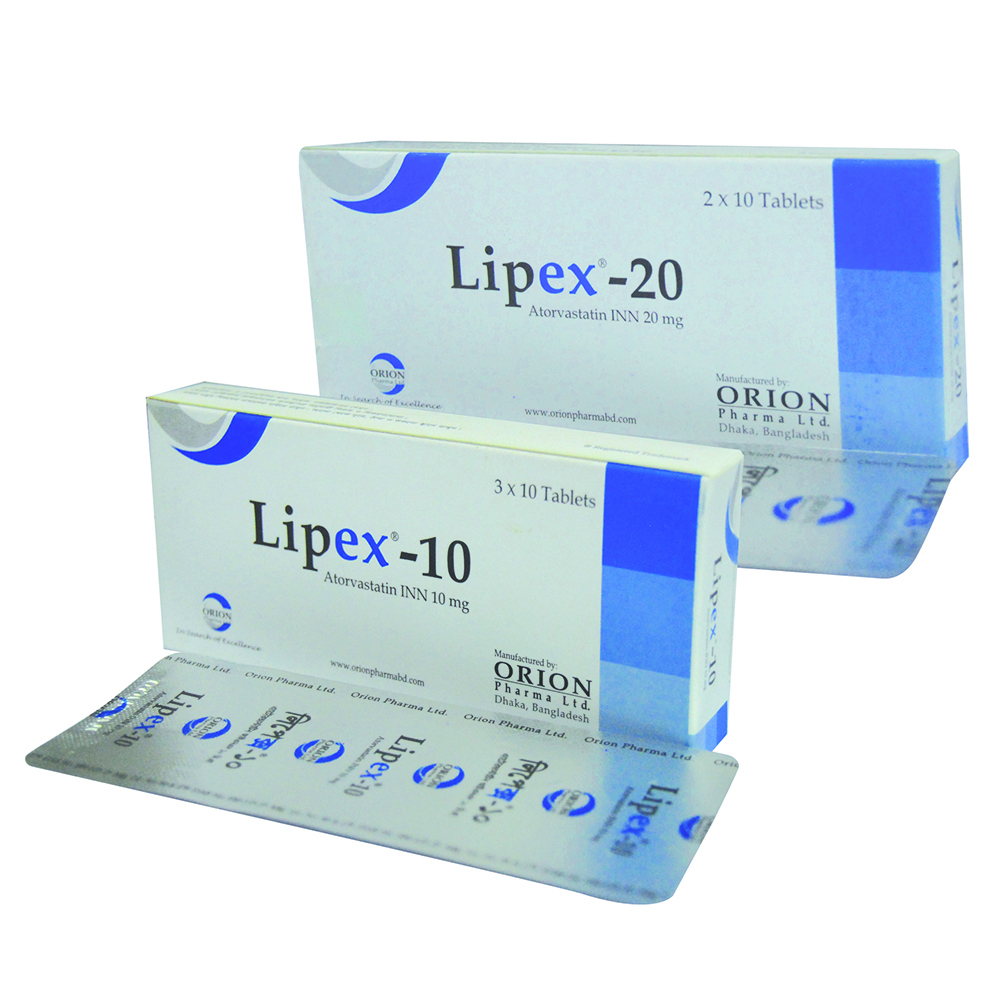 Lipex 20 mg Tablet Lipex 20 mg Tablet