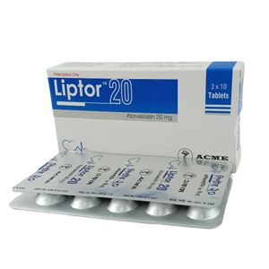 Liptor 20 mg Tablet Liptor 20 mg Tablet