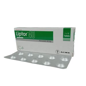 Liptor 40 mg Tablet Liptor 40 mg Tablet