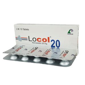 Locol 20 mg Tablet Locol 20 mg Tablet