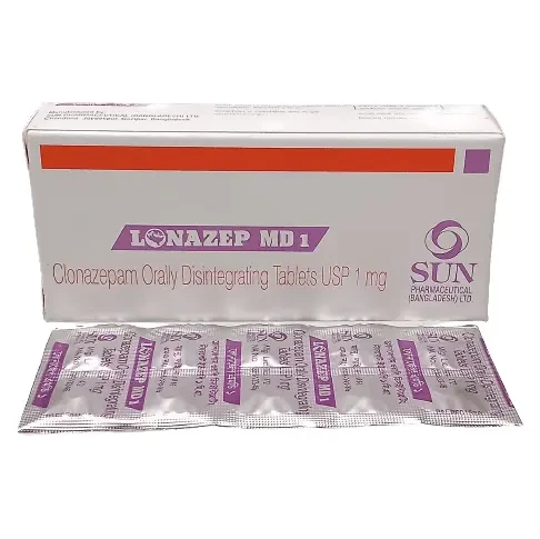 Lonazep MD 1 mg Dispersible Tablet