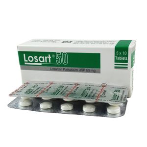 Losart 50 mg Tablet