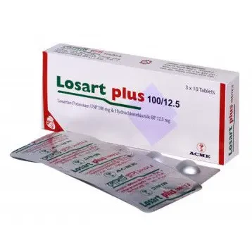 Losart Plus 100 mg+12.5 mg Tablet Losart Plus 100 mg+12.5 mg Tablet