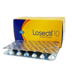 Losectil 10 mg Capsule (Delayed Release) Losectil 10 mg Capsule (Delayed Release)