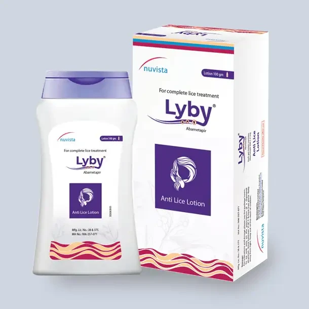 Lyby 7.4 mg/gm Scalp Lotion Lyby 7.4 mg/gm Scalp Lotion