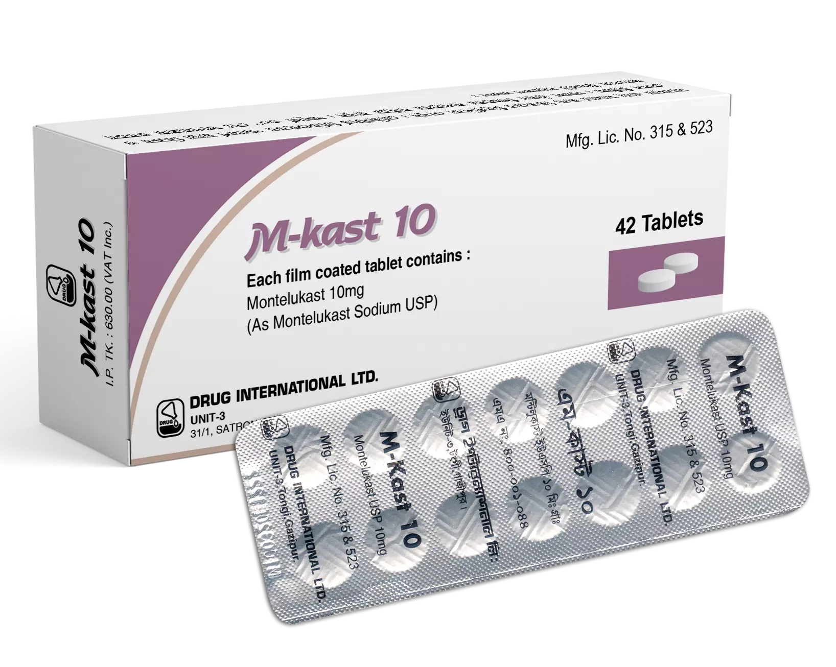 M-Kast 10 mg Tablet