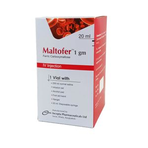 Maltofer 750 mg/15 ml IV Injection or Infusion Maltofer 750 mg/15 ml IV Injection or Infusion