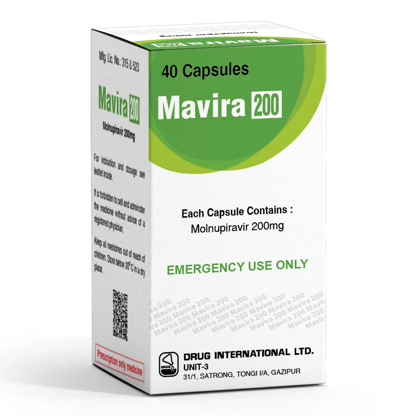 Mavira 200 mg Capsule Mavira 200 mg Capsule