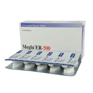 Meglu ER 500 mg Tablet (Extended Release) Meglu ER 500 mg Tablet (Extended Release)