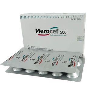 Merocef 500 mg Tablet