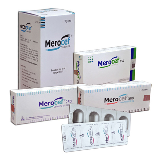 Merocef 750 mg/vial IM/IV Injection