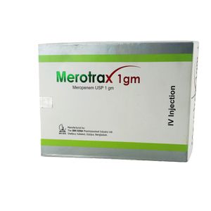 Merotrax 1 gm/vial IV Injection or Infusion