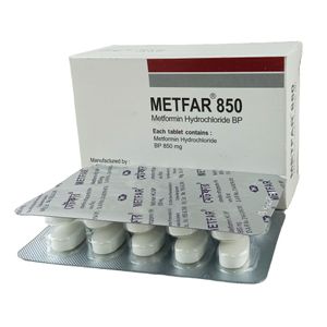 Metfar 850 mg Tablet Metfar 850 mg Tablet