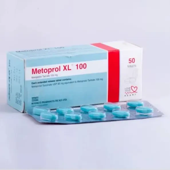 Metoprol-XL 100 mg Tablet (Extended Release) Metoprol-XL 100 mg Tablet (Extended Release)