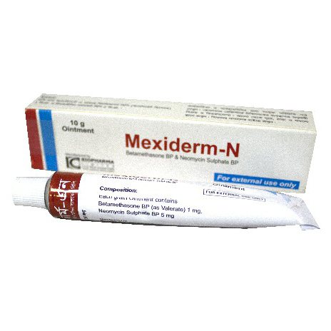 Mexiderm-N 0.1%+0.5% Ointment Mexiderm-N 0.1%+0.5% Ointment