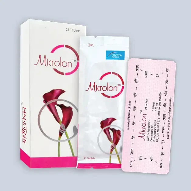 Microlon 0.02 mg+0.15 mg Tablet Microlon 0.02 mg+0.15 mg Tablet