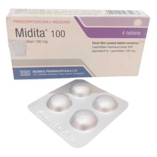 Midita 100 mg Tablet Midita 100 mg Tablet