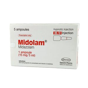 Midolam 15 mg Tablet Midolam 15 mg Tablet