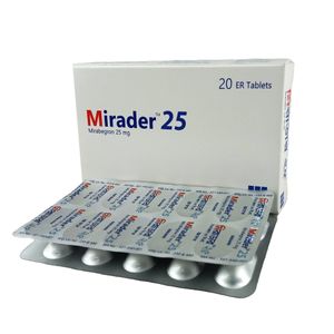 Mirader 25 mg Tablet (Extended Release)