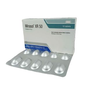 Mirasol XR 50 mg Tablet (Extended Release) Mirasol XR 50 mg Tablet (Extended Release)