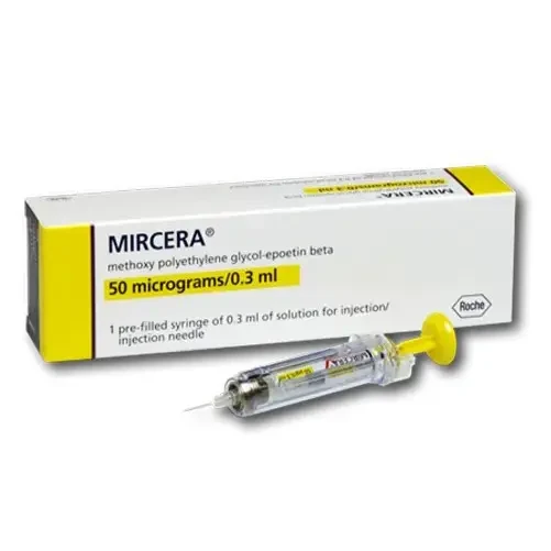 Mircera 50 µg/0.3 ml IV/SC Injection Mircera 50 µg/0.3 ml IV/SC Injection