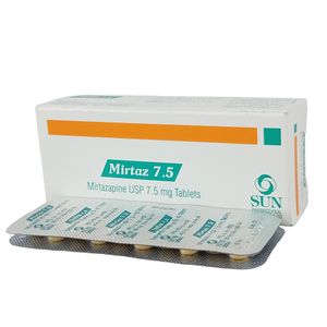 Mirtaz 7.5 mg Tablet Mirtaz 7.5 mg Tablet
