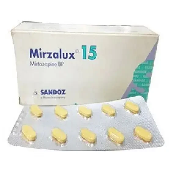 Mirzalux 15 mg Tablet Mirzalux 15 mg Tablet