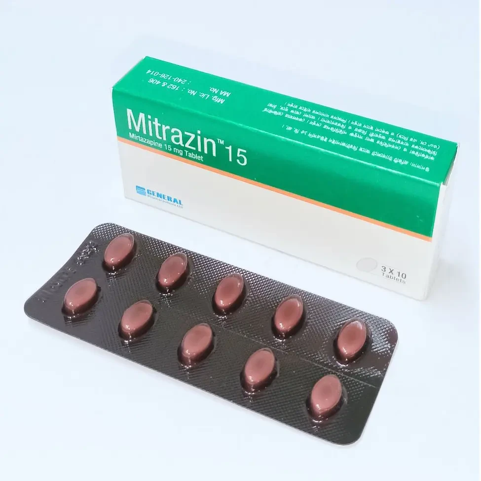 Mitrazin 15 mg Tablet Mitrazin 15 mg Tablet