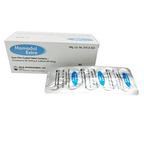 Momodol Extra 500 mg+65 mg Tablet