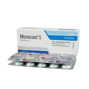 Monocast 5 mg Chewable Tablet
