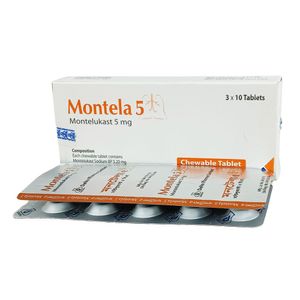 Montela 5 mg Chewable Tablet