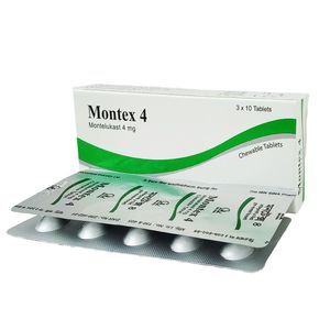 Montex 4 mg Chewable Tablet
