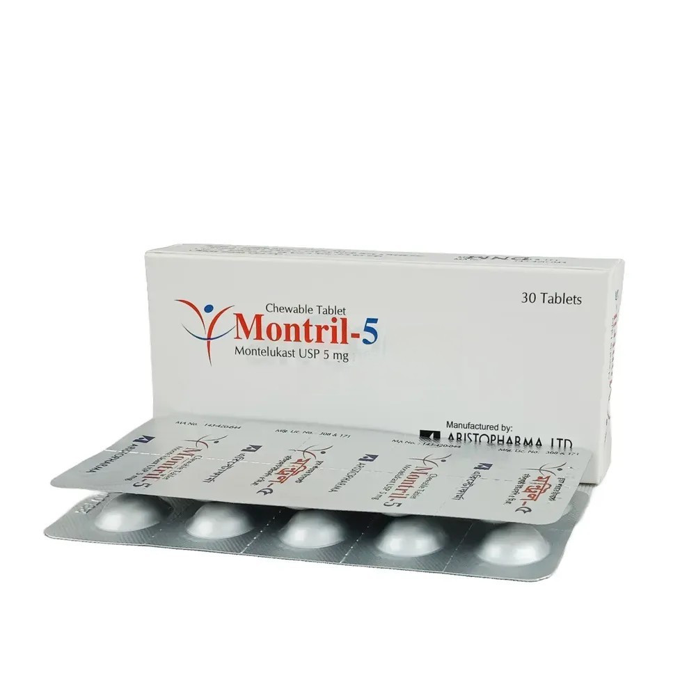 Montril 5 mg Chewable Tablet