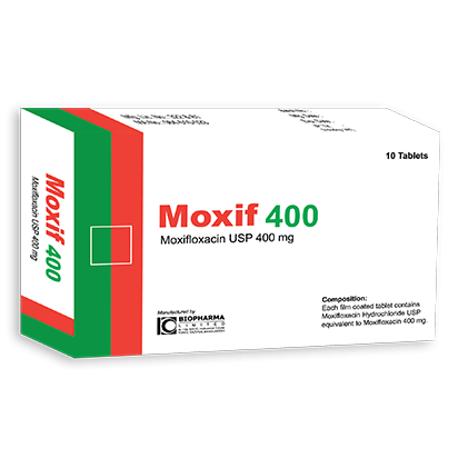 Moxif 400 mg Tablet Moxif 400 mg Tablet