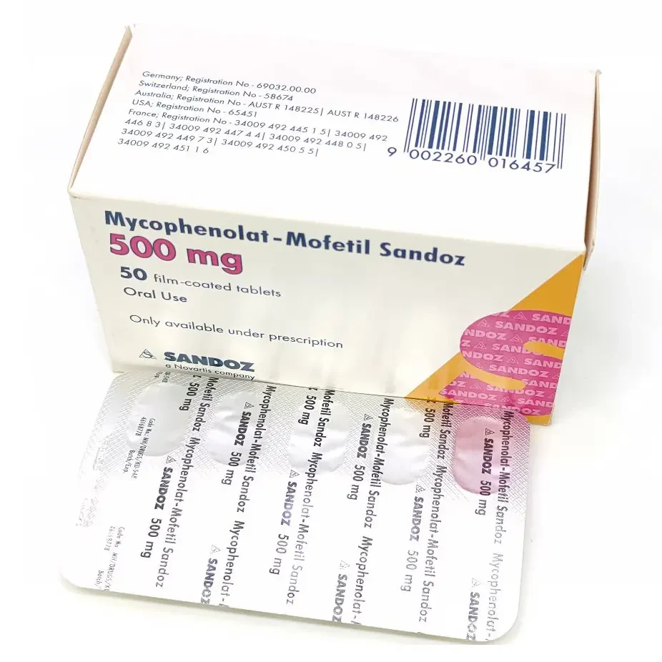 Mycophenolate-Mofetil 500 mg Tablet Mycophenolate-Mofetil 500 mg Tablet