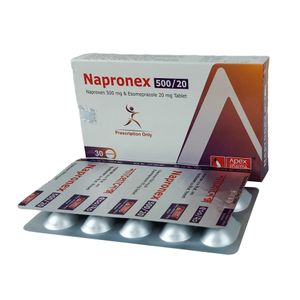 Napronex 500 mg+20 mg Tablet (Delayed Release)