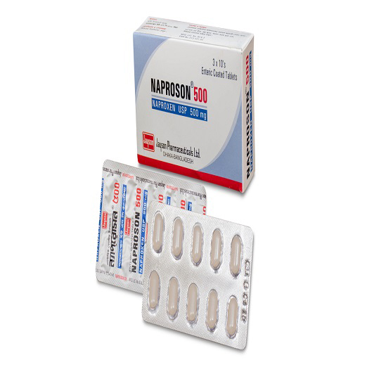 Naproson 500 mg Tablet Naproson 500 mg Tablet