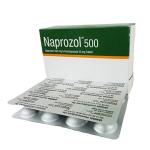 Naprozol 500 mg+20 mg Tablet (Delayed Release)