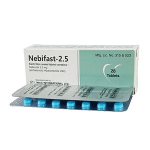 Nebifast 2.5 mg Tablet