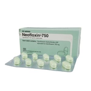 Neofloxin 750 mg Tablet Neofloxin 750 mg Tablet