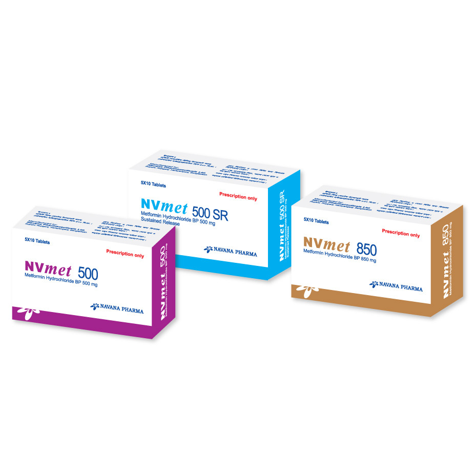 NVmet SR 500 mg Tablet (Sustained Release) NVmet SR 500 mg Tablet (Sustained Release)