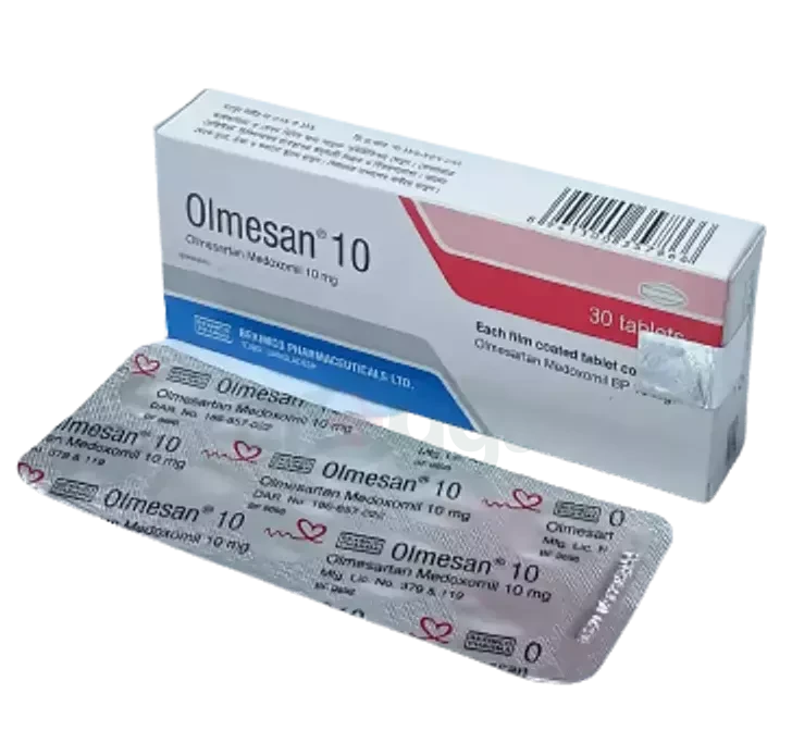 Olmesan 10 mg Tablet Olmesan 10 mg Tablet