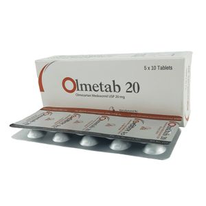 Olmetab 20 mg Tablet Olmetab 20 mg Tablet